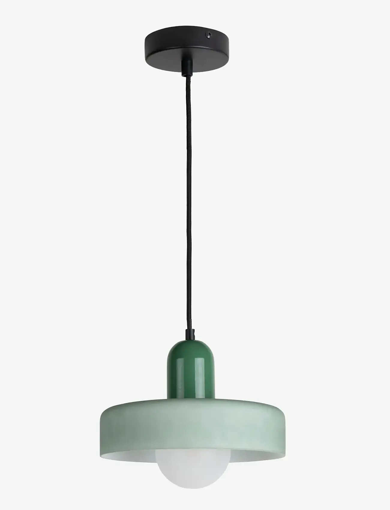 Leitmotiv - Pendant Lamp Opaco Grato - pendellampen - jungle green and grayed jade - 2