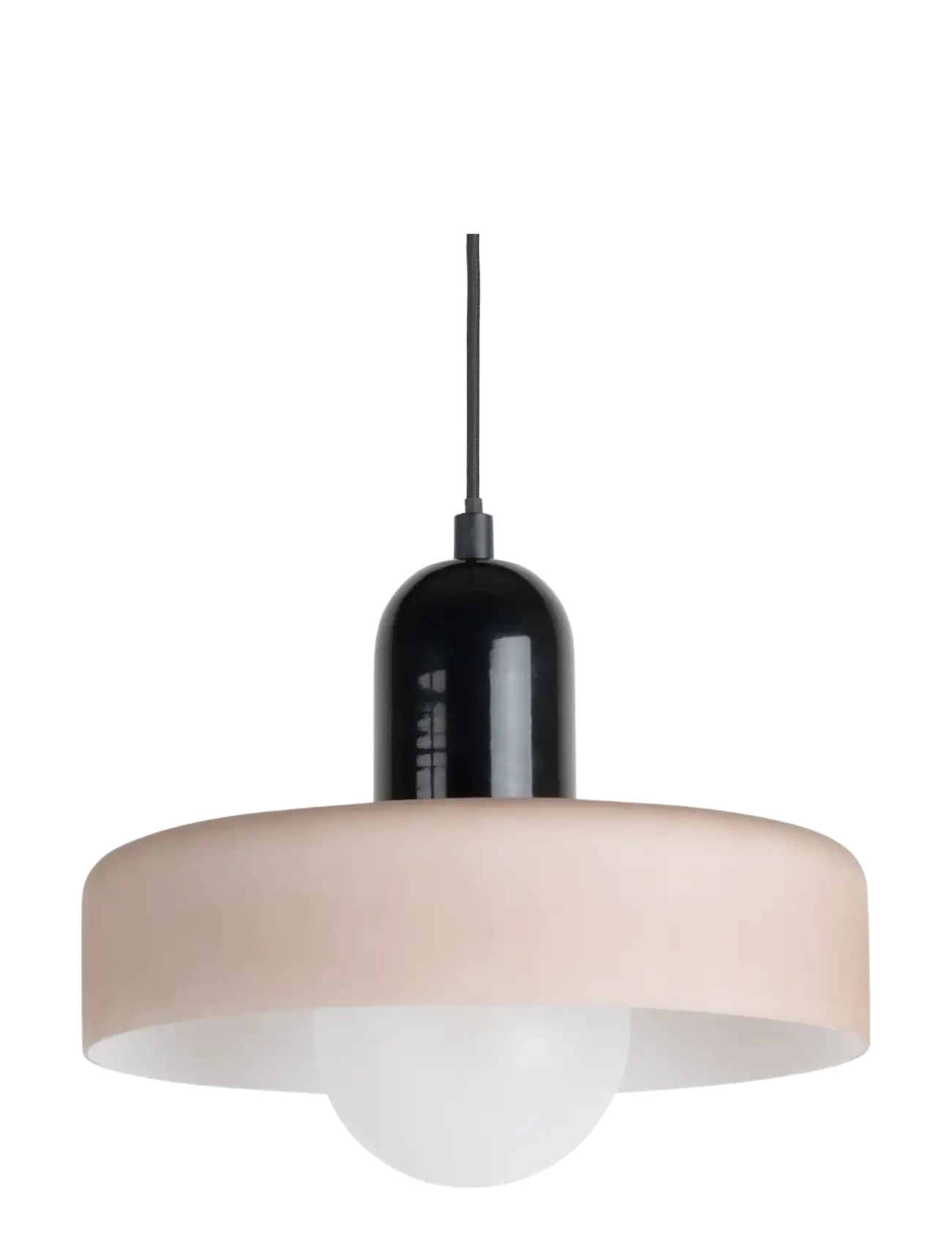 LEITMOTIV Anhänger Lamp Opaco Grato Schwarz - H23CM - Unisex
