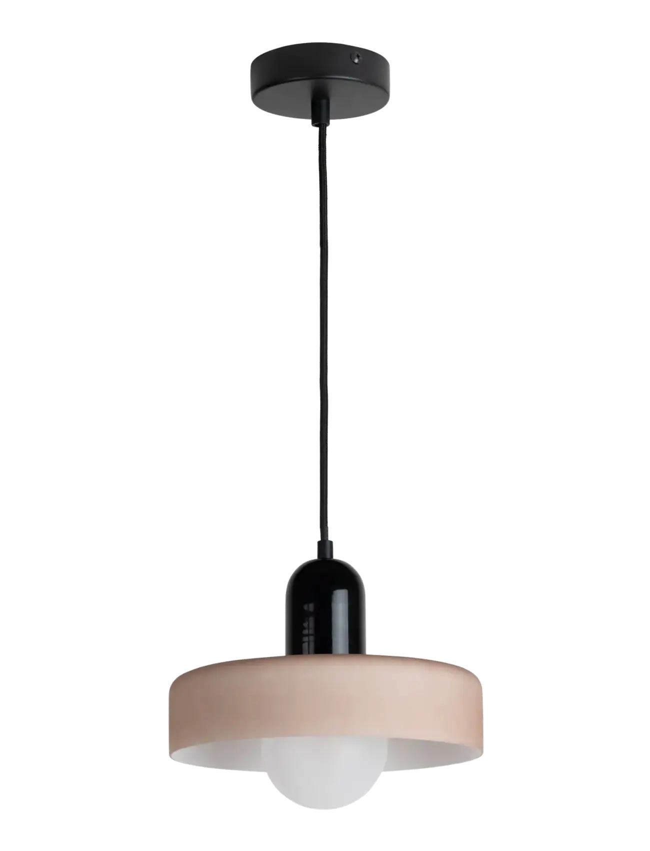 Leitmotiv - Pendant Lamp Opaco Grato - pendler - black and warm grey - 2