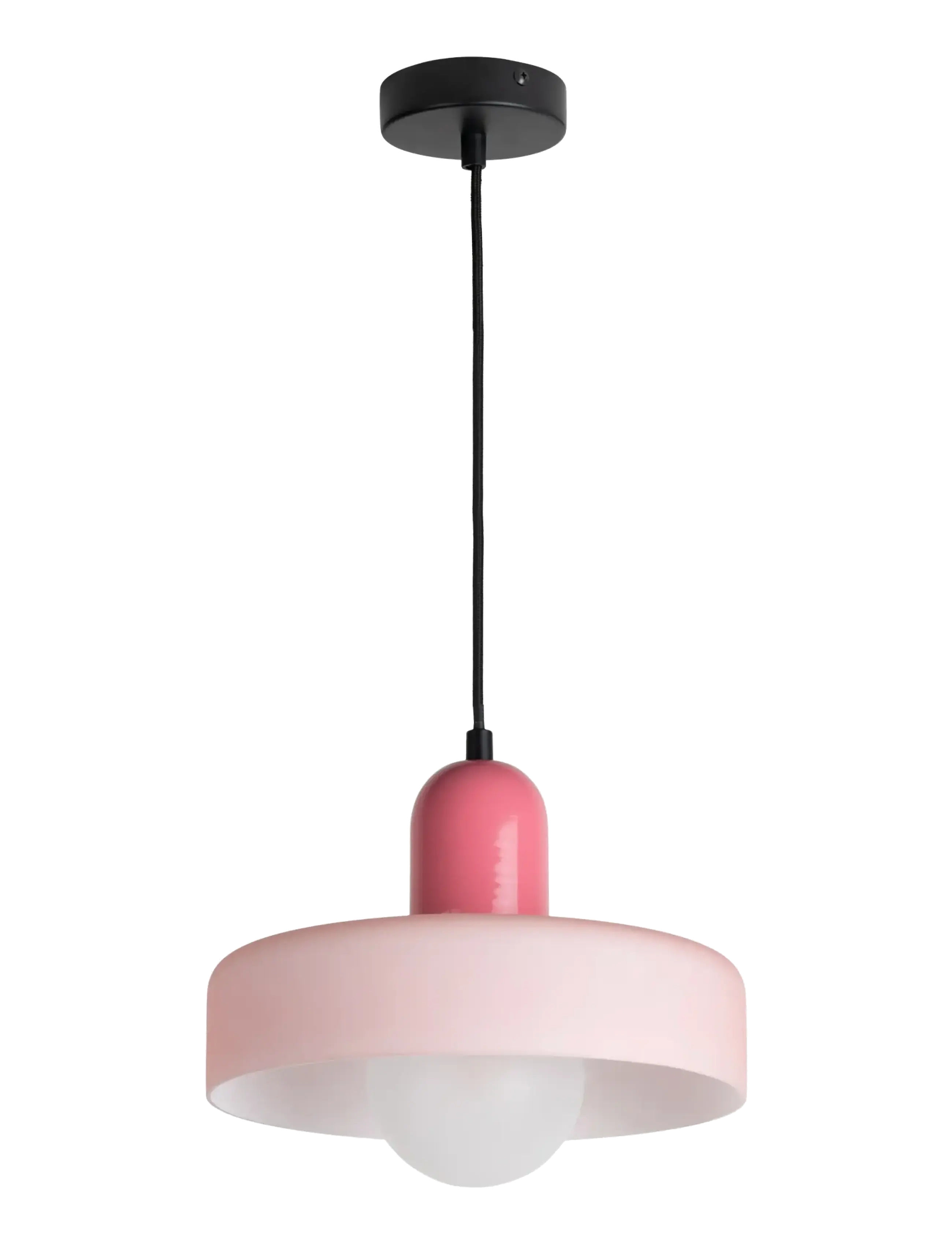 Leitmotiv - Pendant Lamp Opaco Grato - rippvalgustid - rose tan and soft pink - 2