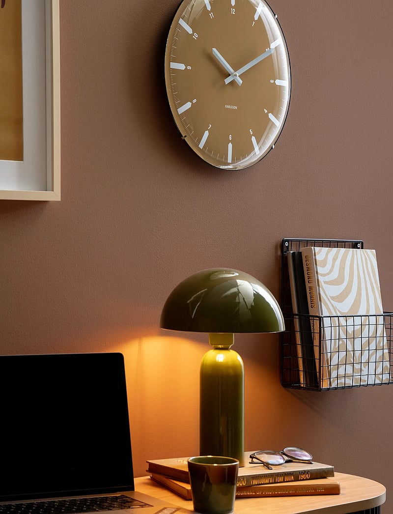 Leitmotiv - Table Lamp Atrayente - schreibtisch- & tischlampen - army green - 0