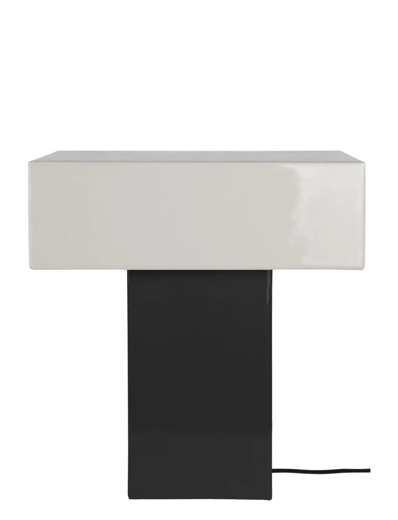 Leitmotiv - Table Lamp Grato Recto - bordlamper - black and warm grey - 2