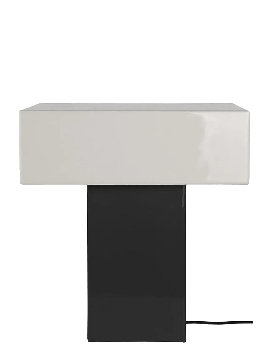 Leitmotiv - Table Lamp Grato Recto - schreibtisch- & tischlampen - black and warm grey - 2