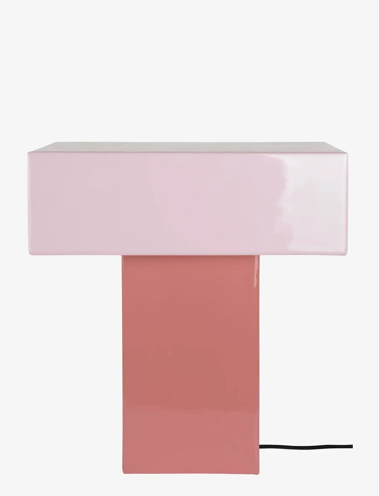 Leitmotiv - Table Lamp Grato Recto - laualambid - rose tan and soft pink - 2