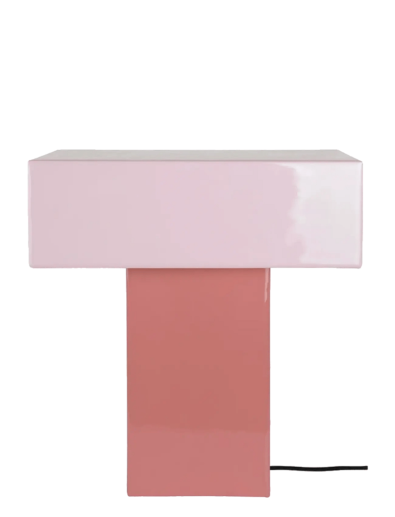Leitmotiv - Table Lamp Grato Recto - laualambid - rose tan and soft pink - 2