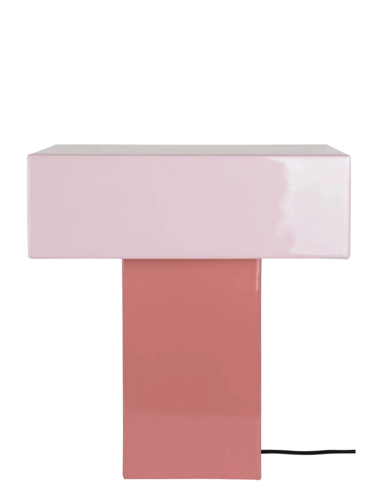 Leitmotiv - Table Lamp Grato Recto - galda lampas - rose tan and soft pink - 2