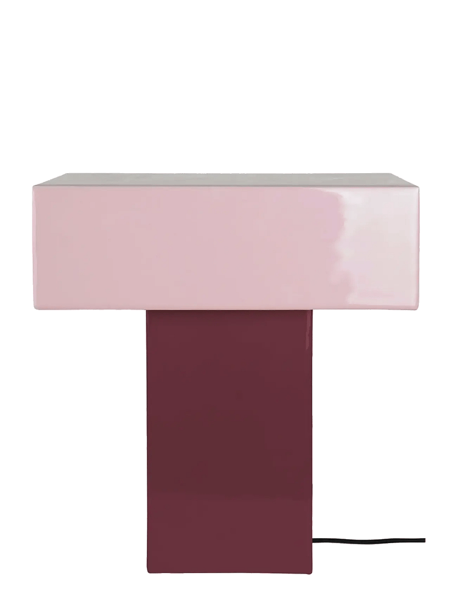 Leitmotiv - Table Lamp Grato Recto - schreibtisch- & tischlampen - purple - 1