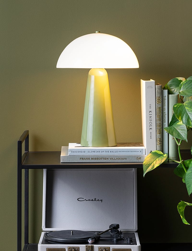 Leitmotiv - Table Lamp Vidrio Centro - schreibtisch- & tischlampen - jungle green - 0