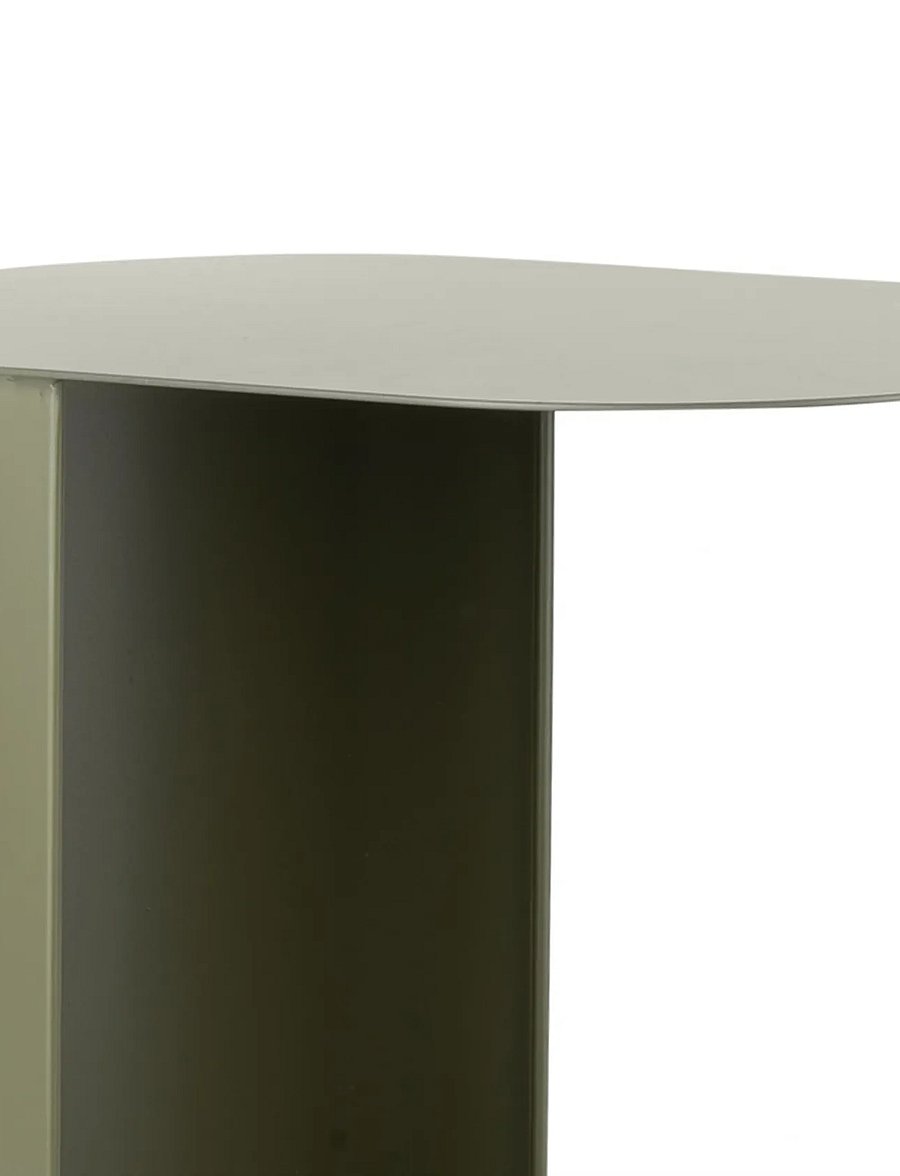 Leitmotiv - Side Table Set Riqueza Oval - beistelltische & kleine tische - green - 2
