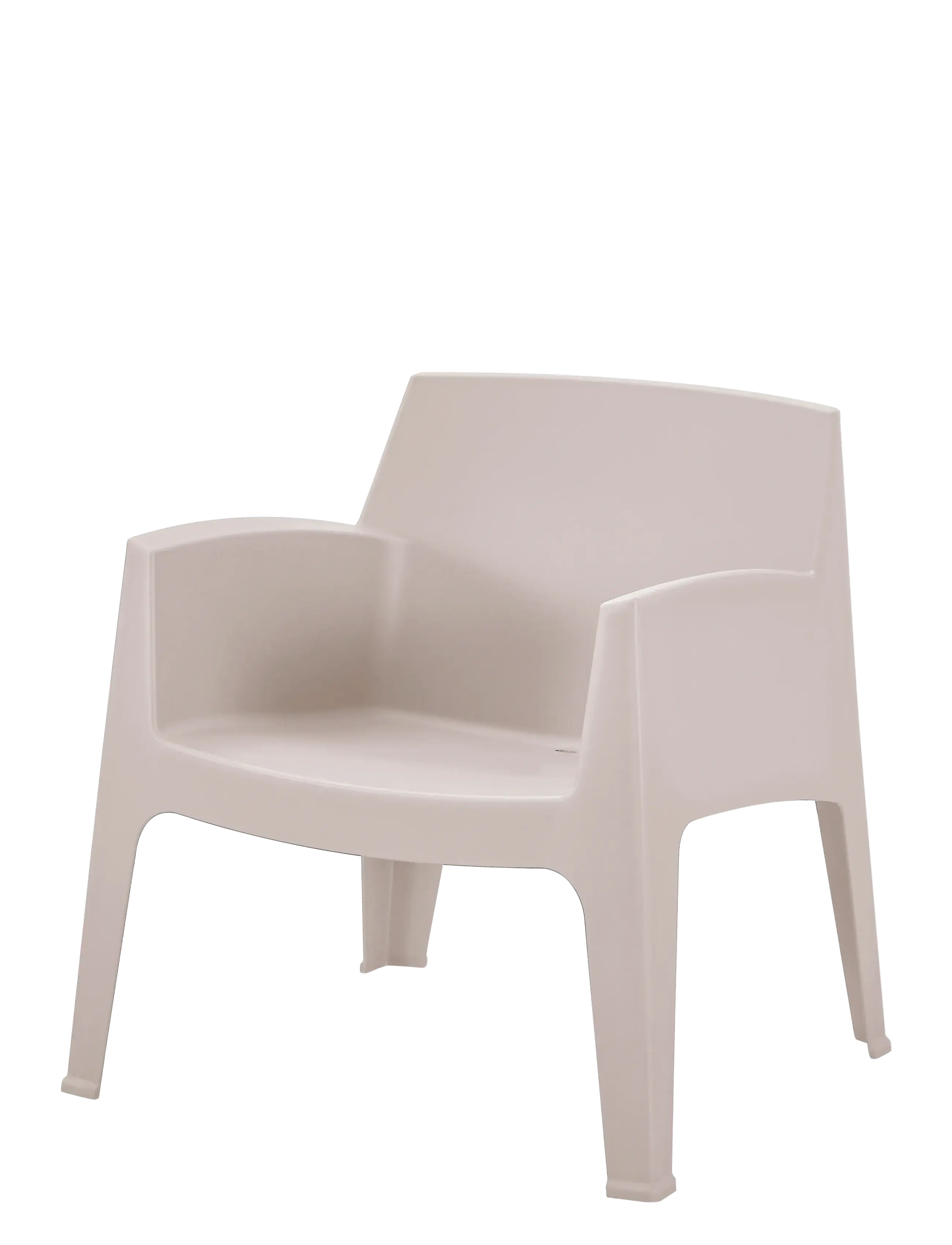 Leitmotiv Lounge Chair Recreo, H74 cm, Beige, Stole Og Skamler > Stole, Unisex