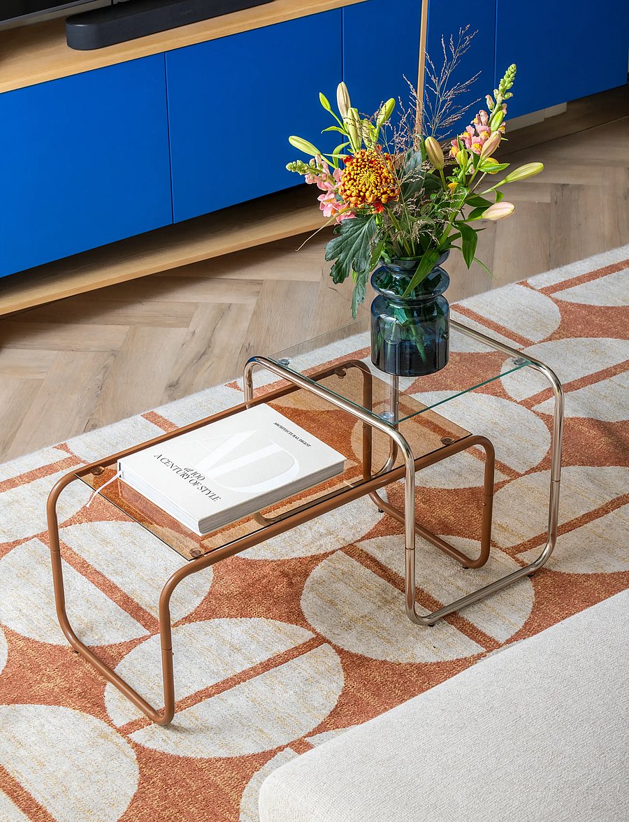Leitmotiv - Coffee Table Ventana - kafijas galdiņi - brown - 0