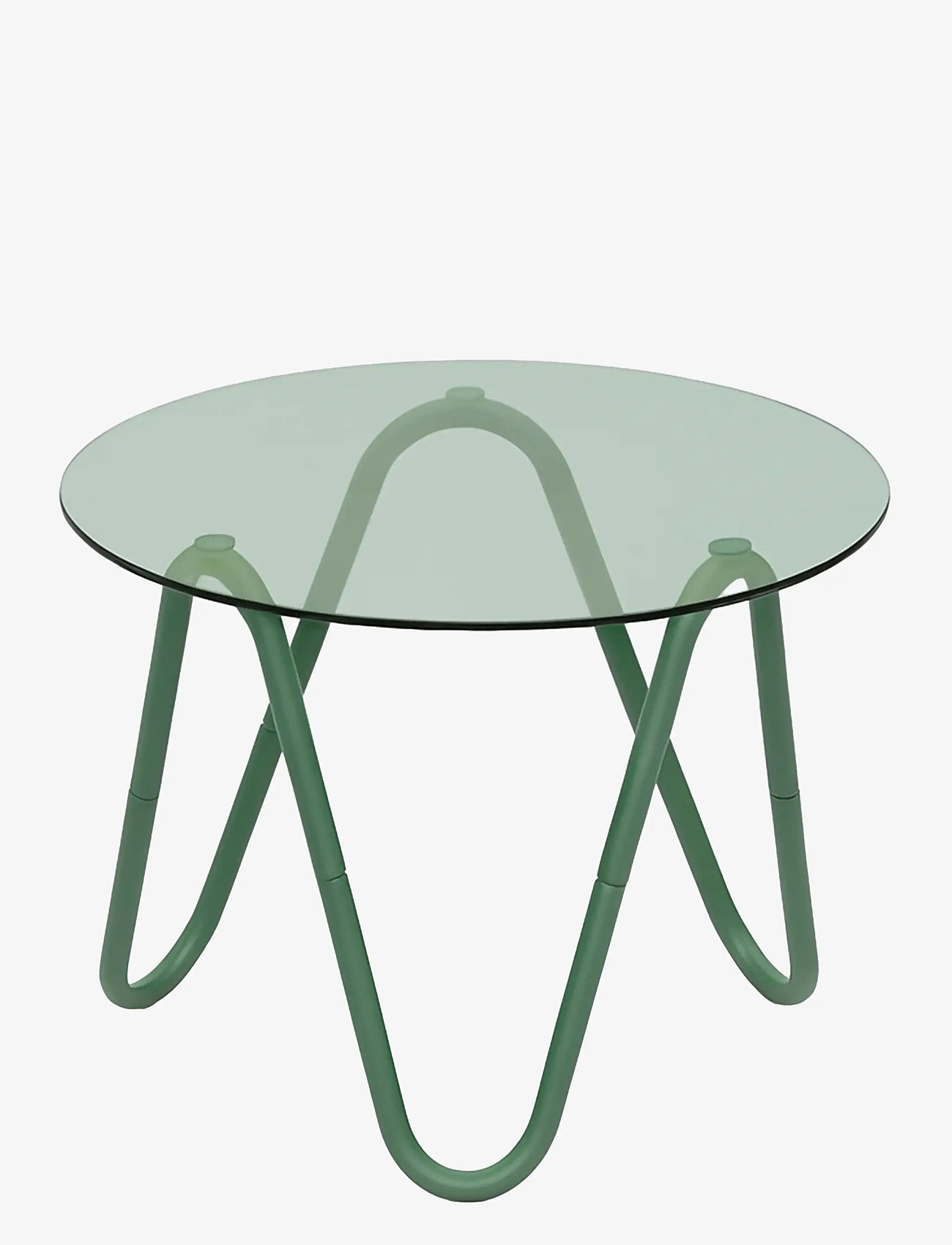 Leitmotiv - Side Tabel Ventana Round - sideborde og små borde - green - 0