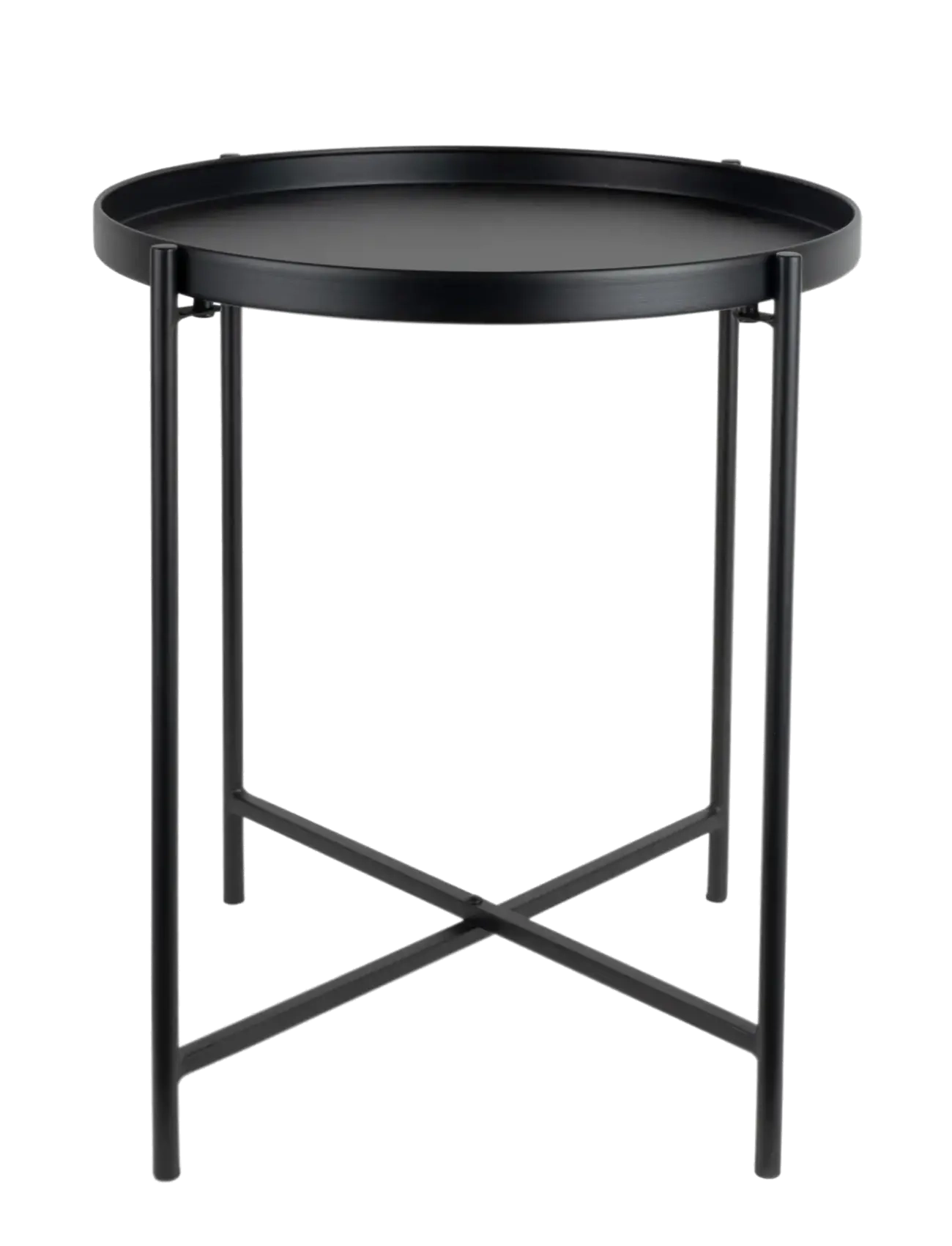 Leitmotiv Side Table Meseta, Sidebord og lille bord, Sort, Str: H49CM