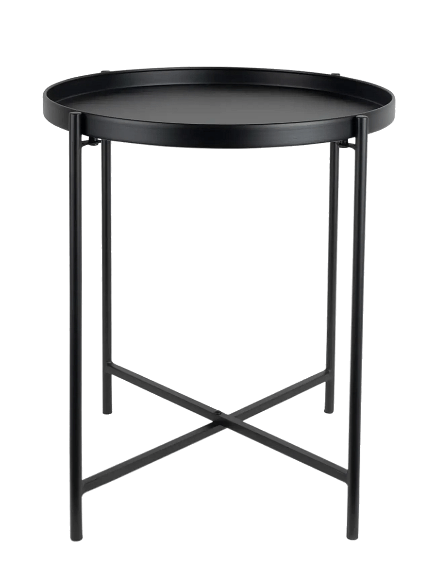 Leitmotiv - Side Table Meseta - beistelltische & kleine tische - black - 1