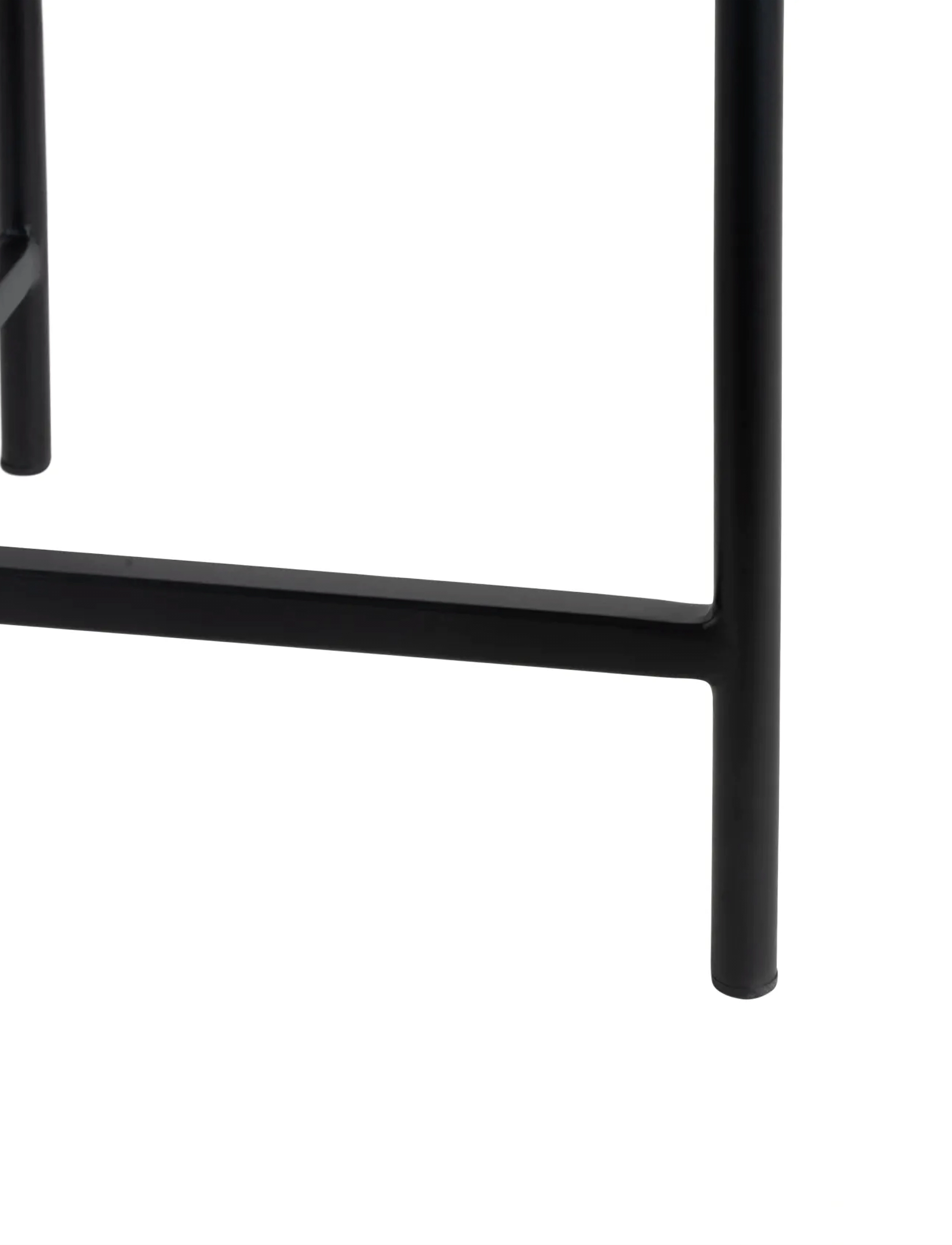 Leitmotiv - Side Table Meseta - sidobord & småbord - black - 3