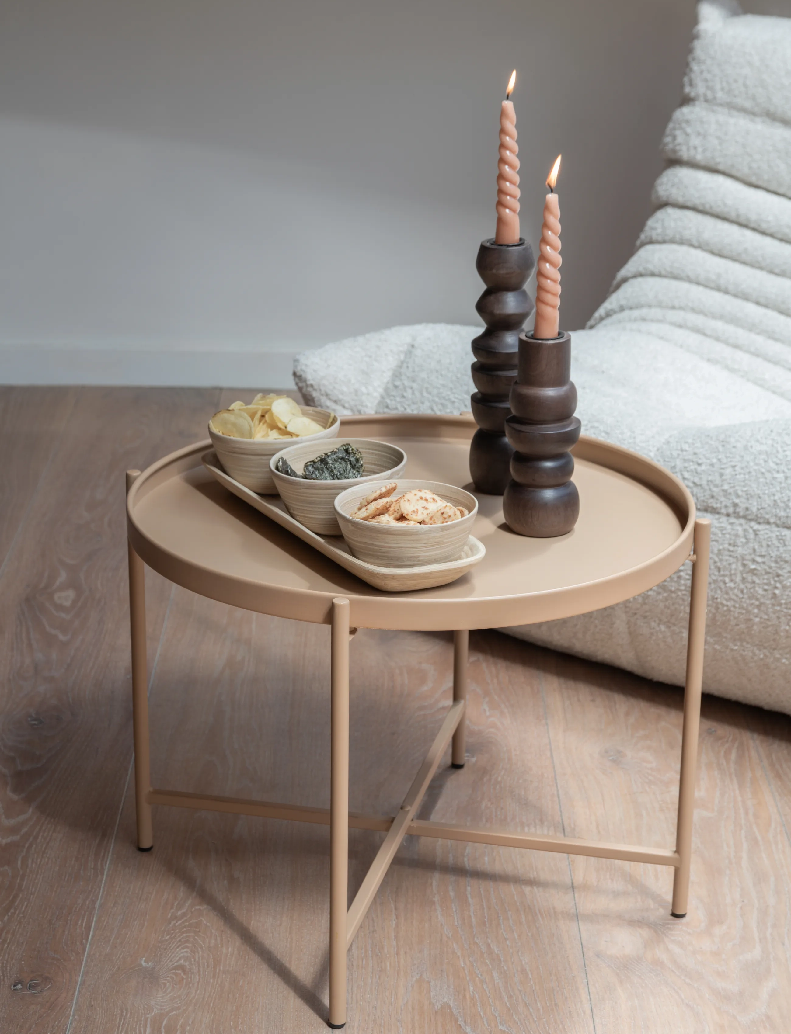 Leitmotiv - Coffee Table Meseta - sófaborð - soft brown - 3