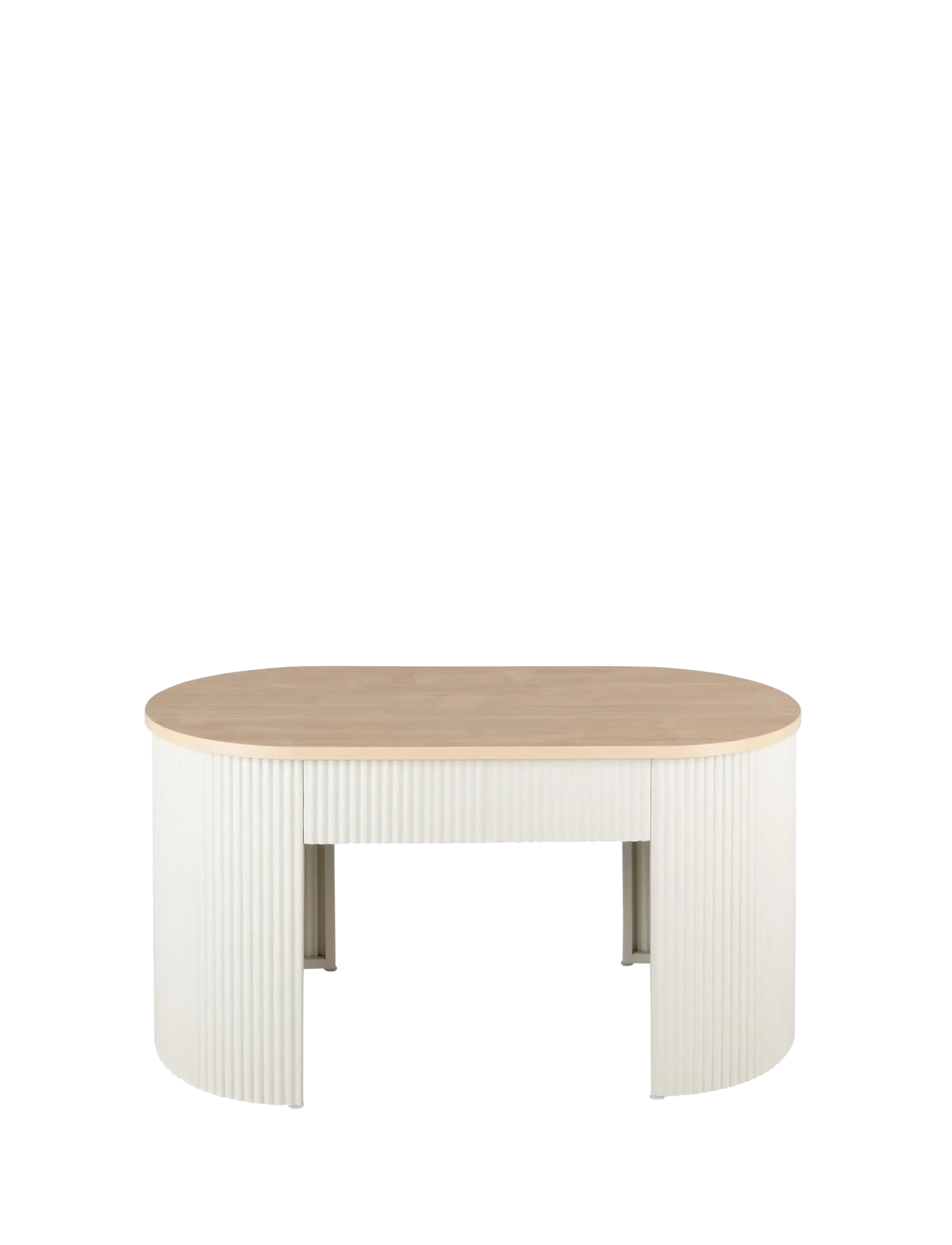 LEITMOTIV Bench Estriado Braun - H42CM - Unisex