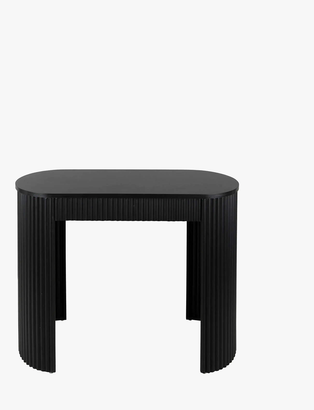 Leitmotiv - Console Table Estriado - stools & benches - black - 0