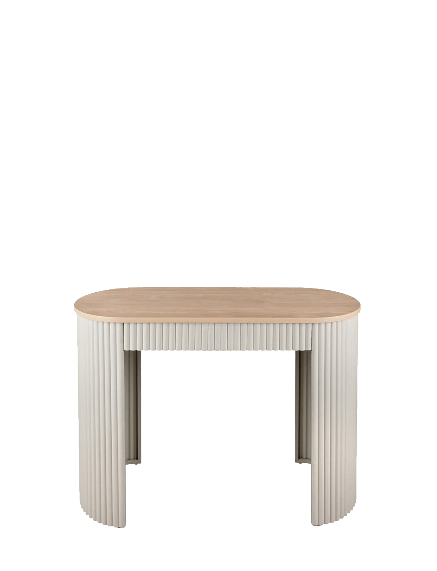 Leitmotiv - Console Table Estriado - toolid ja pingid - warm grey - 1