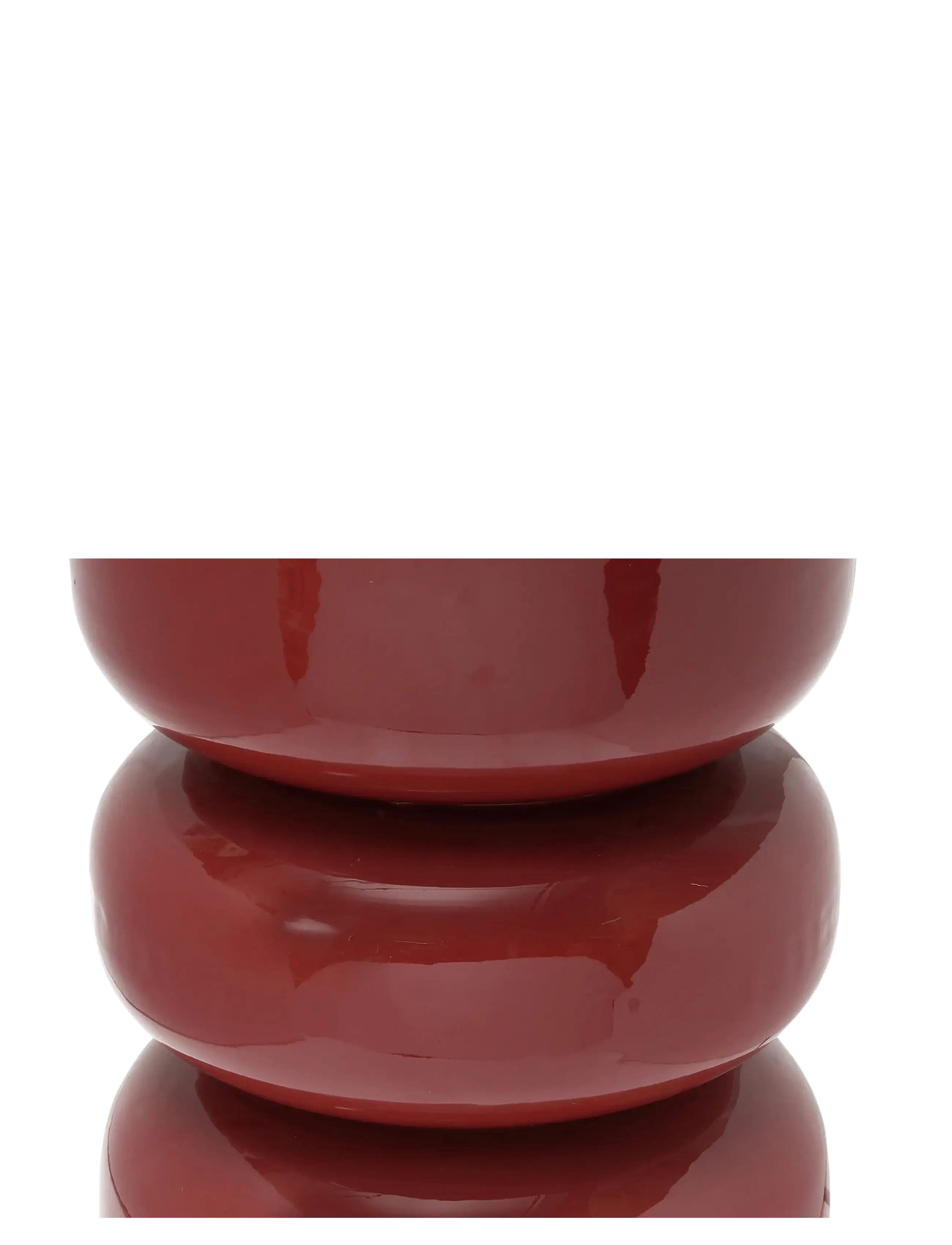 Leitmotiv - Stool Rey - stools & benches - burgundy red - 1
