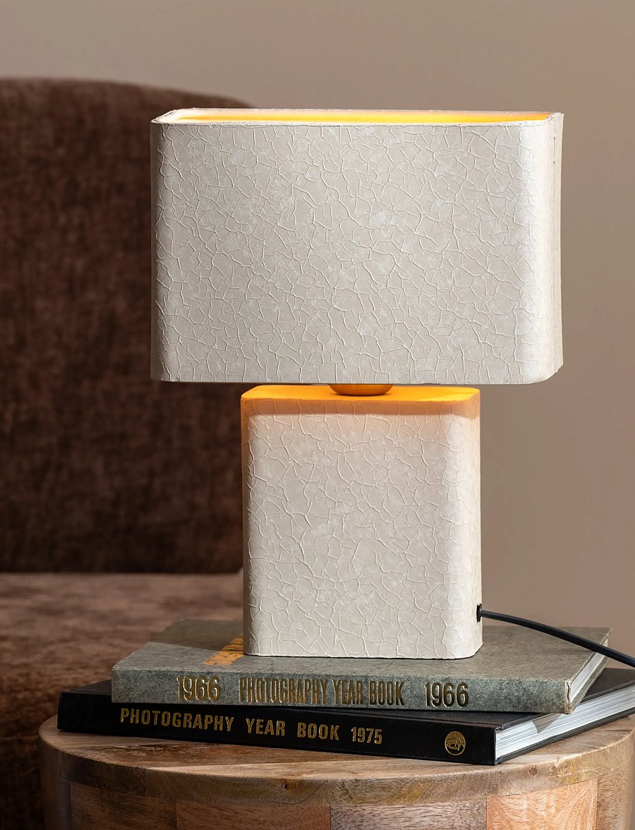 Leitmotiv - Table Lamp Boaz Recto - laualambid - grey - 0