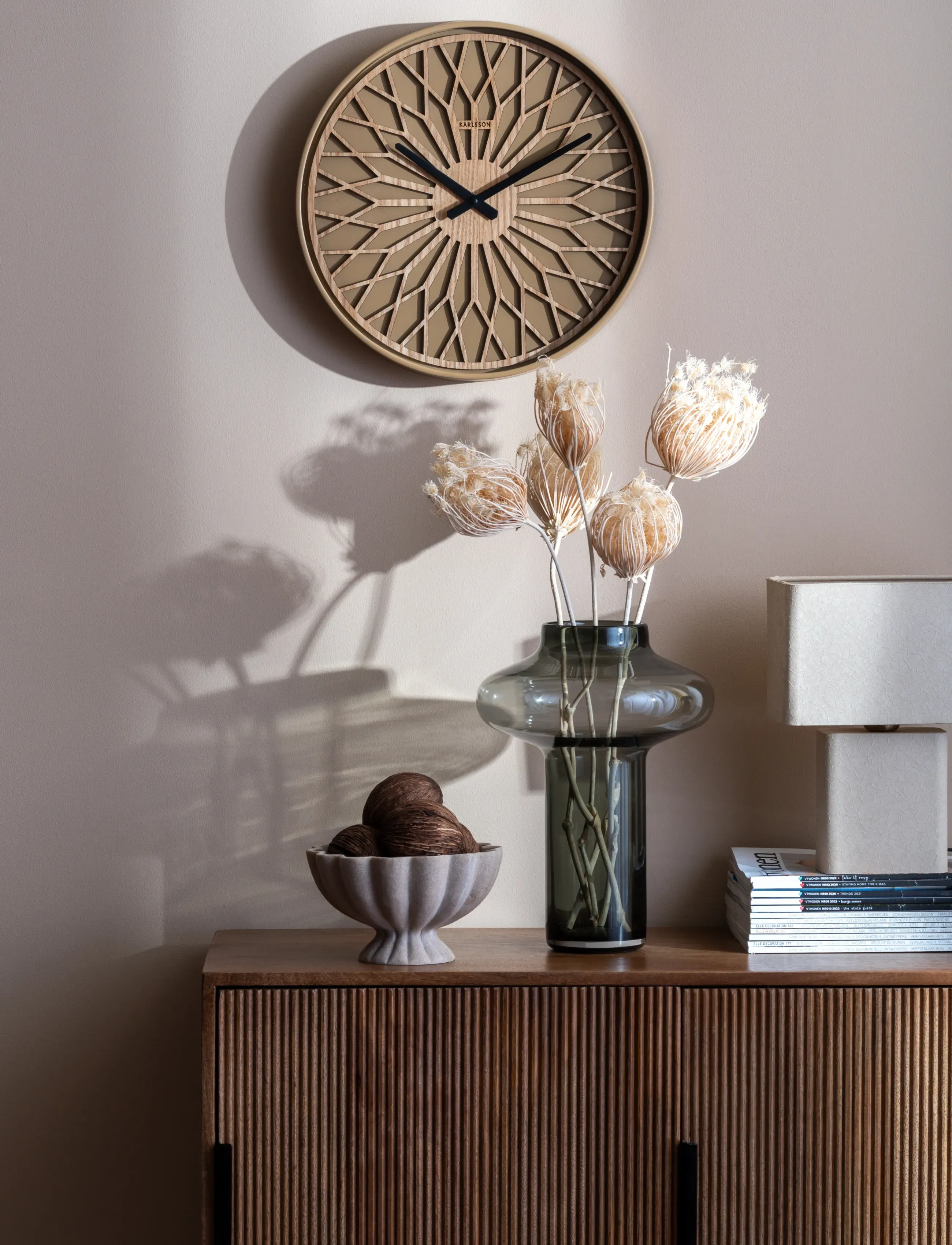 Leitmotiv - Table Lamp Boaz Recto - bordslampor - grey - 3