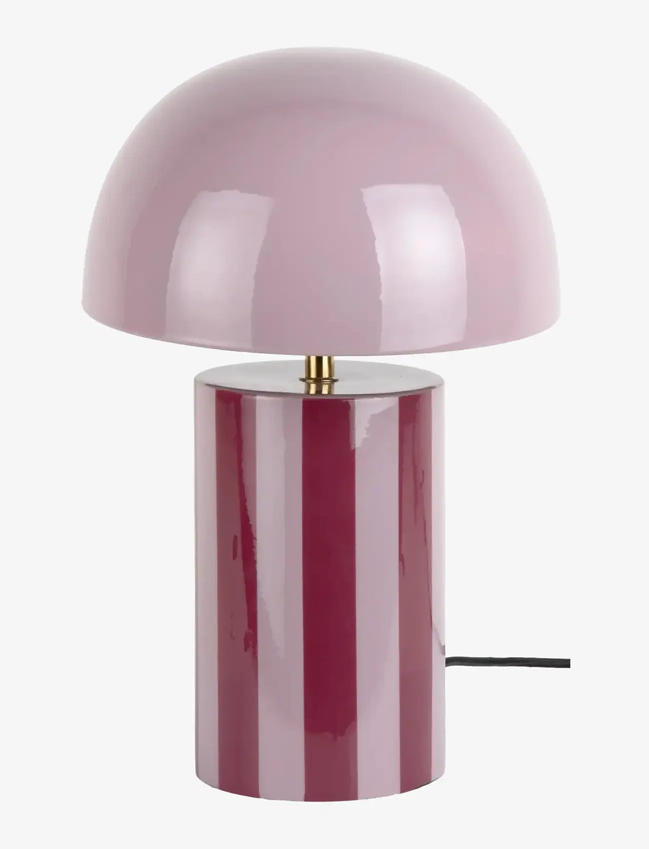 Leitmotiv - Table Lamp Rayado - laualambid - dark mauve and soft lavender - 0