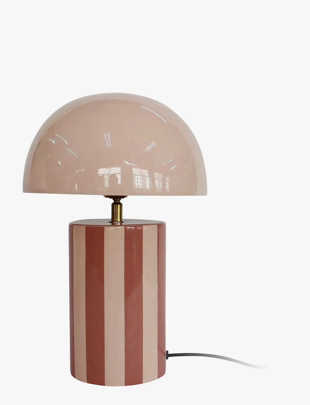 Leitmotiv - Table Lamp Rayado - schreibtisch- & tischlampen - rose tan and soft pink - 0