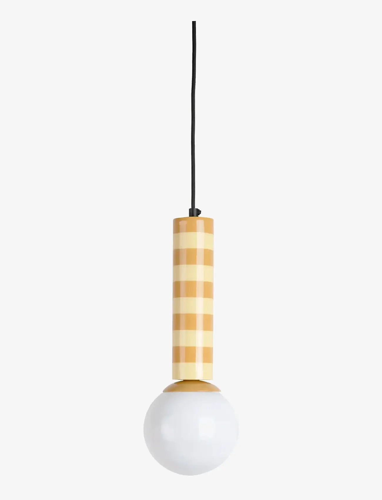 Leitmotiv - Pendant Lamp Rayado - taklampor - ochre yellow & soft yellow - 1