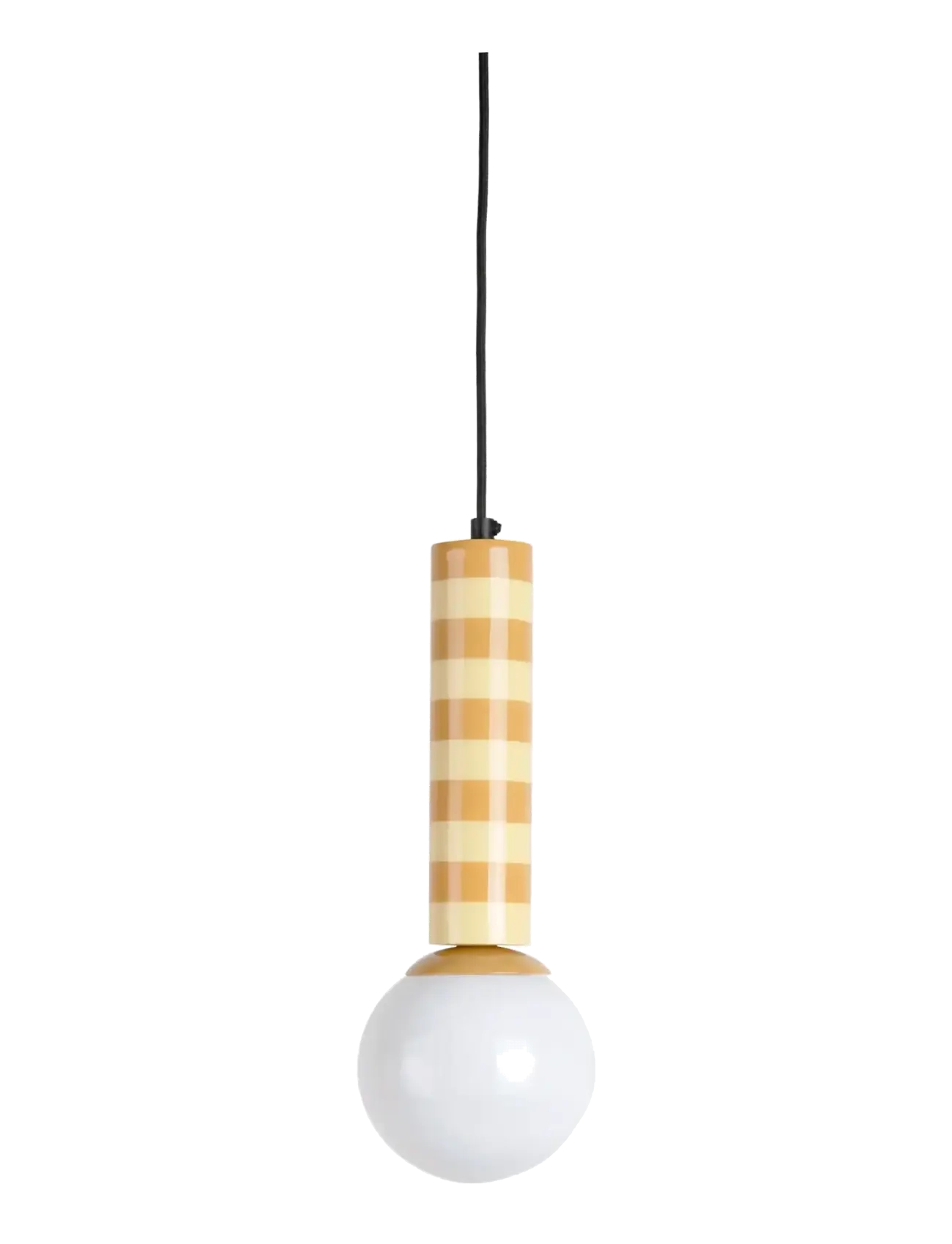Leitmotiv Pendant Lamp Rayado - Taklamper - OCHRE YELLOW & SOFT YELLOW / yellow