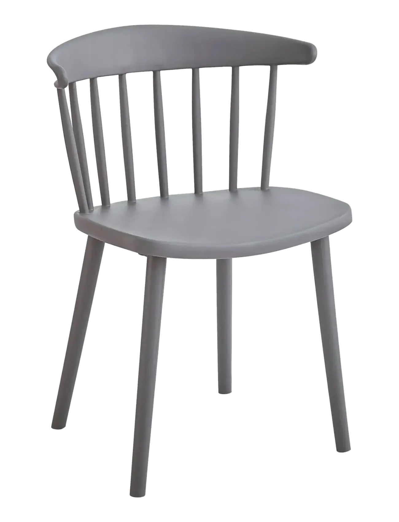 Leitmotiv Chair Viejo, H75 cm, Grey, Stole Og Skamler > Stole, Unisex