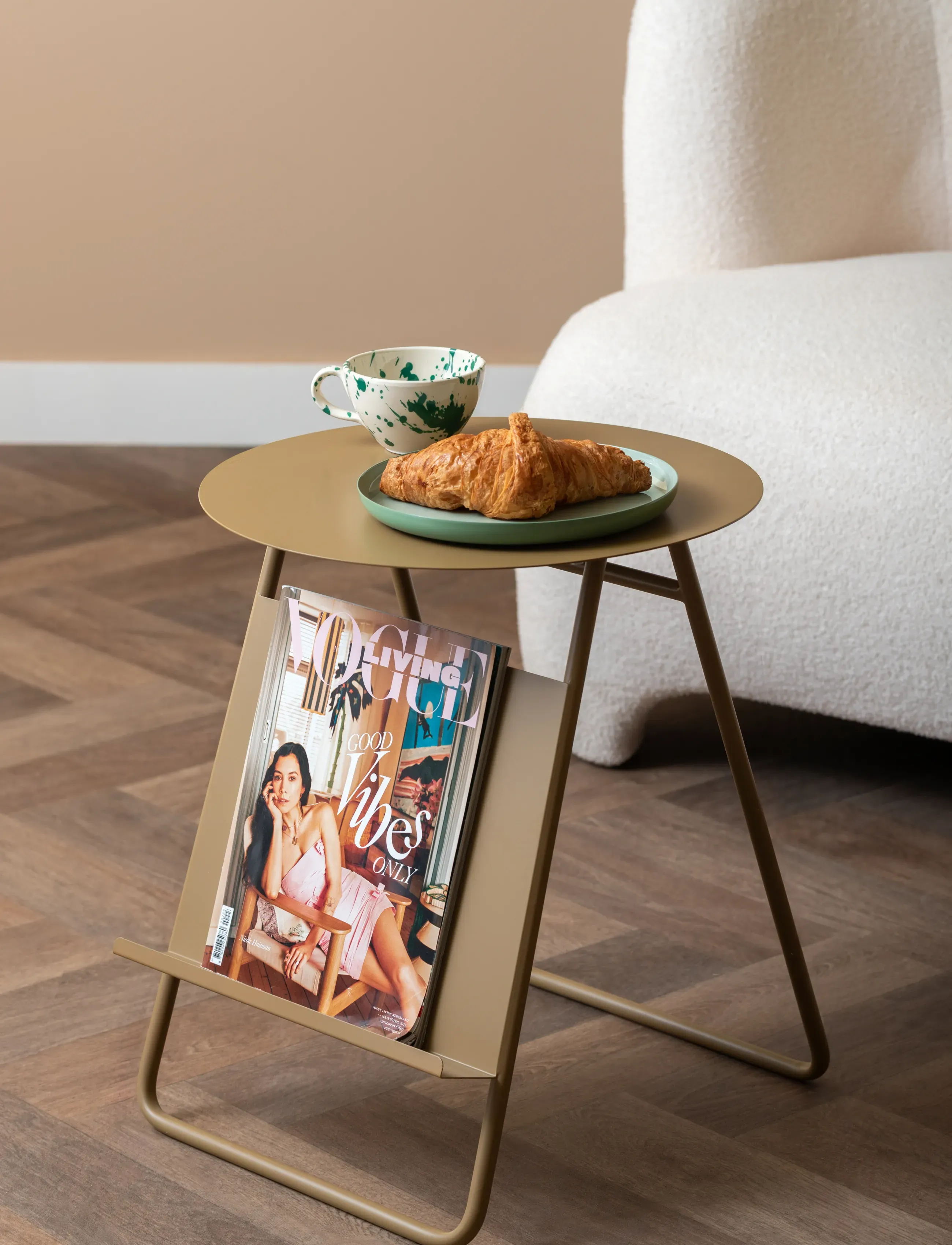 Leitmotiv Side Table Esencia, H48 cm, Brown, Borde > Sideborde Og Små Borde, Unisex