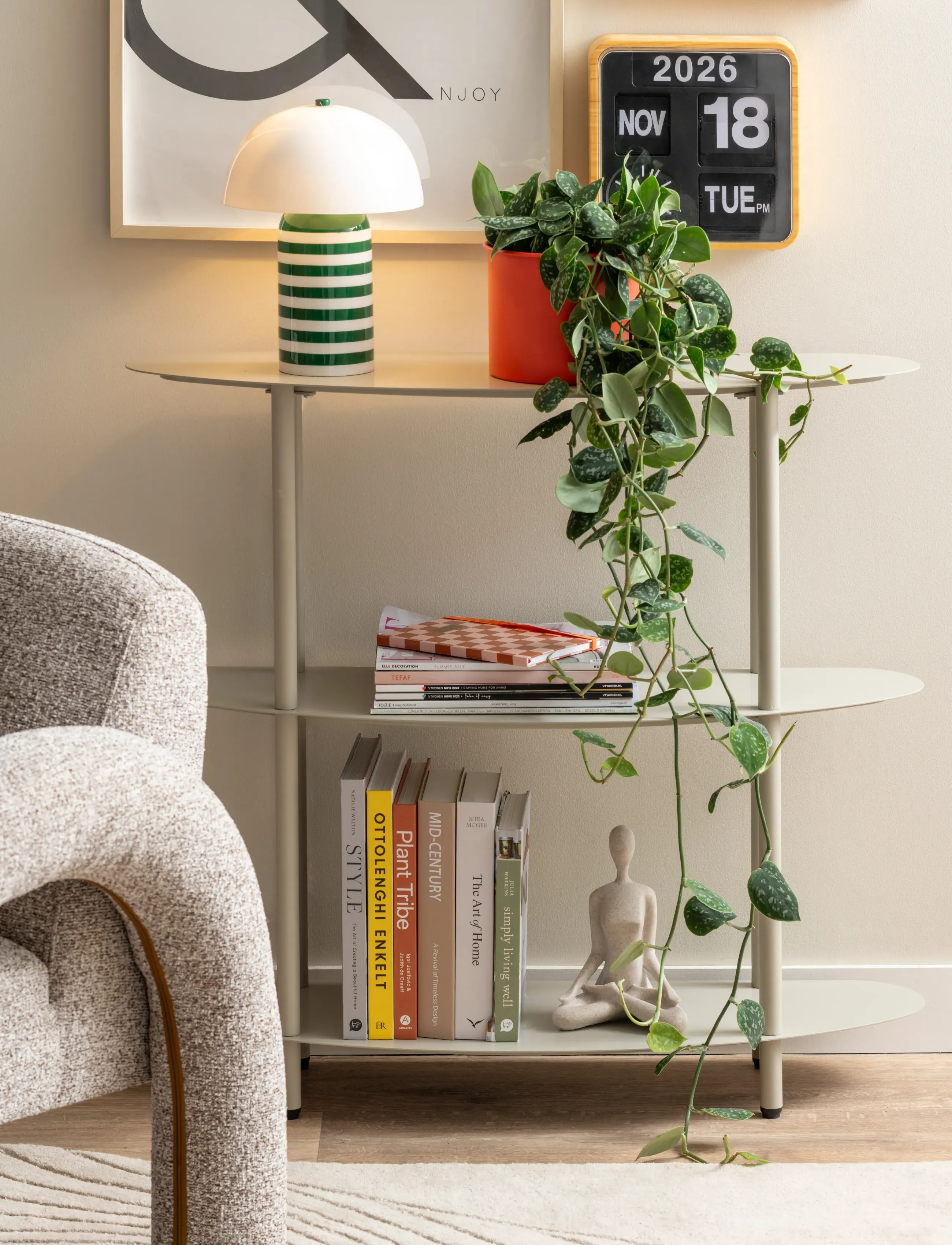 Leitmotiv - Cabinet Riqueza - sidobord & småbord - grey - 2