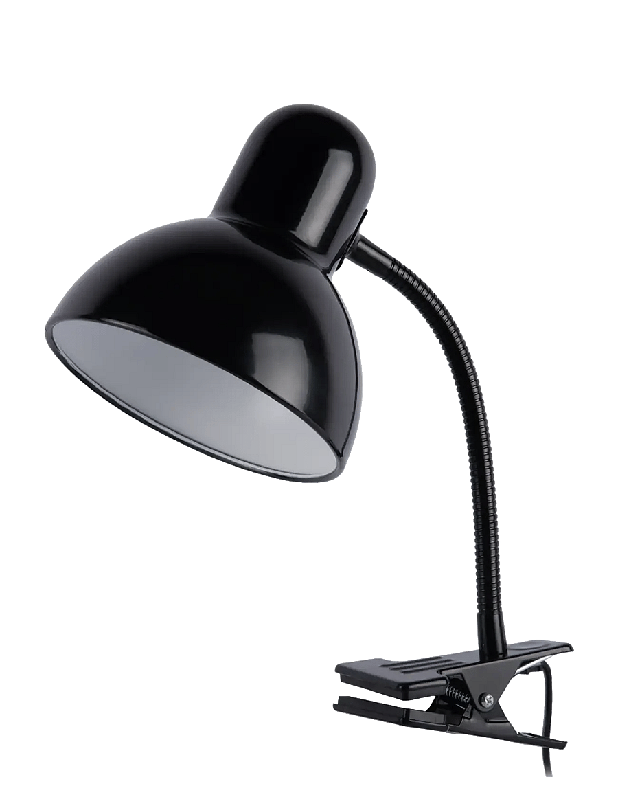 Leitmotiv - Clip On Lamp New Retro - bordslampor - black - 1