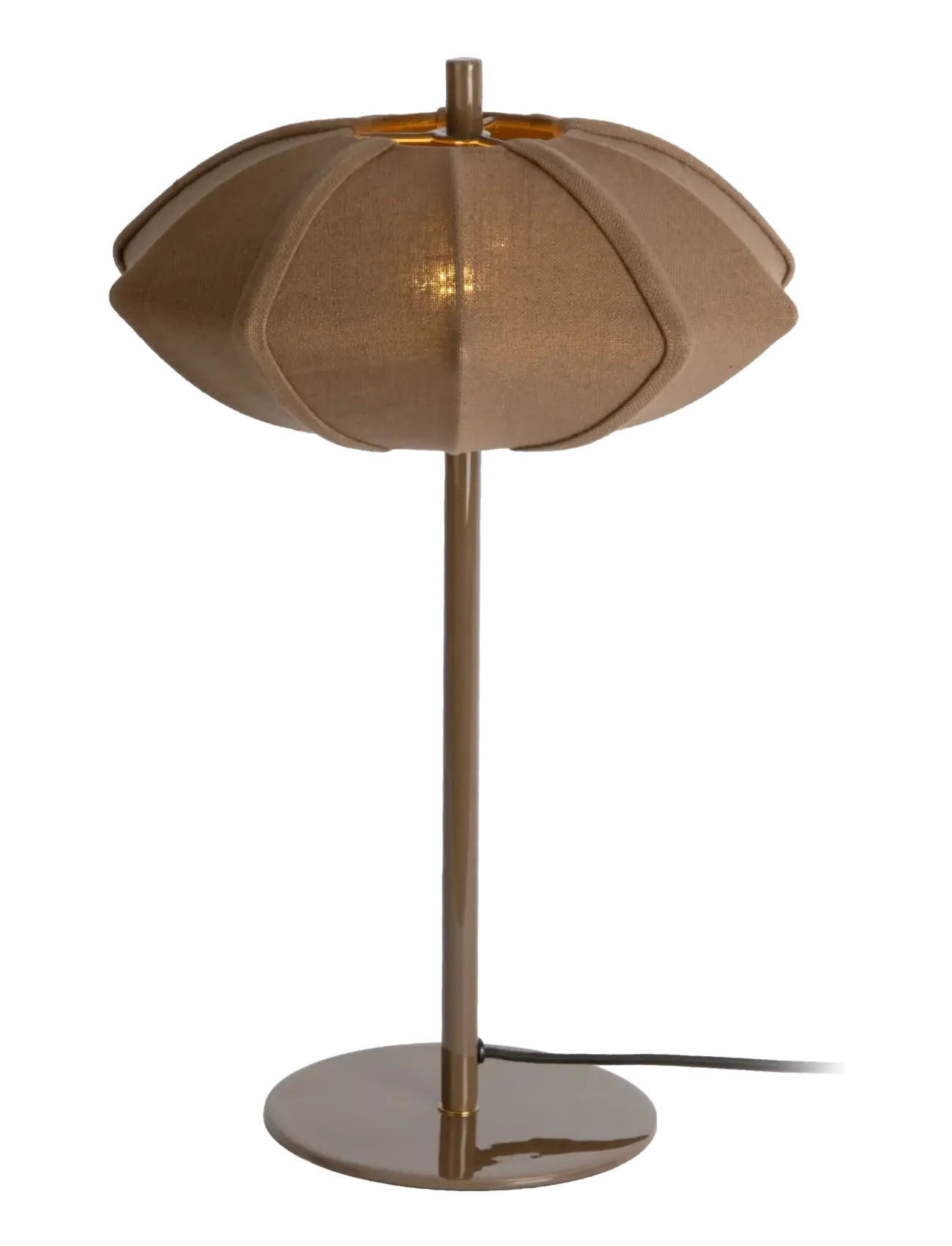Leitmotiv Table lamp Paris Disc - Lambid - BROWN / brown