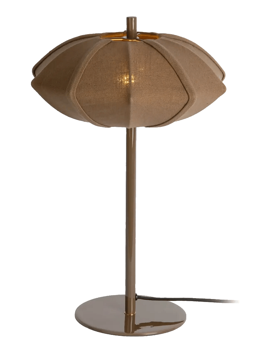 Leitmotiv - Table lamp Paris Disc - brown - 0