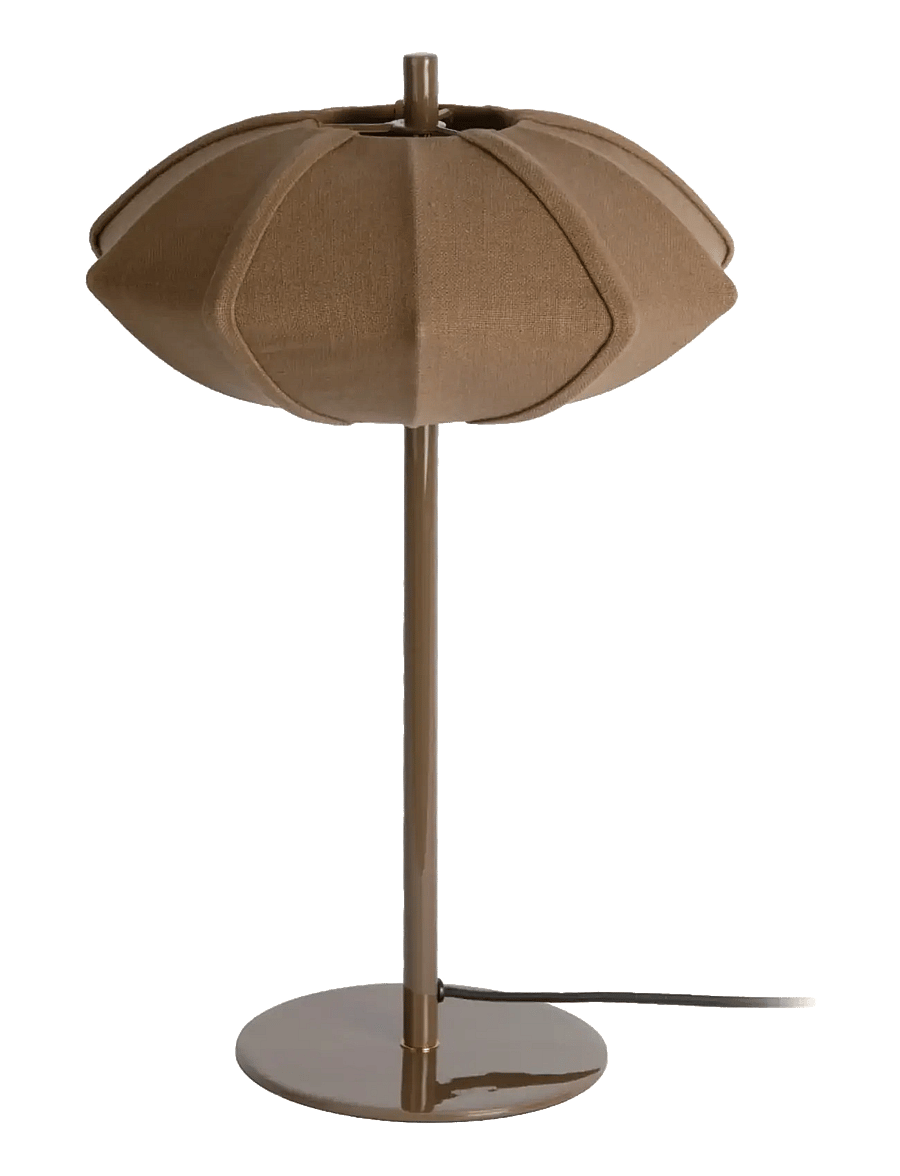 Leitmotiv - Table lamp Paris Disc - brown - 1