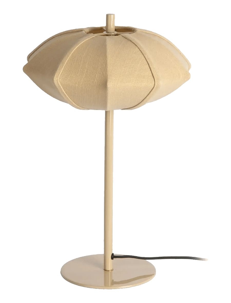 Leitmotiv - Table lamp Paris Disc - schreibtisch- & tischlampen - cream - 1
