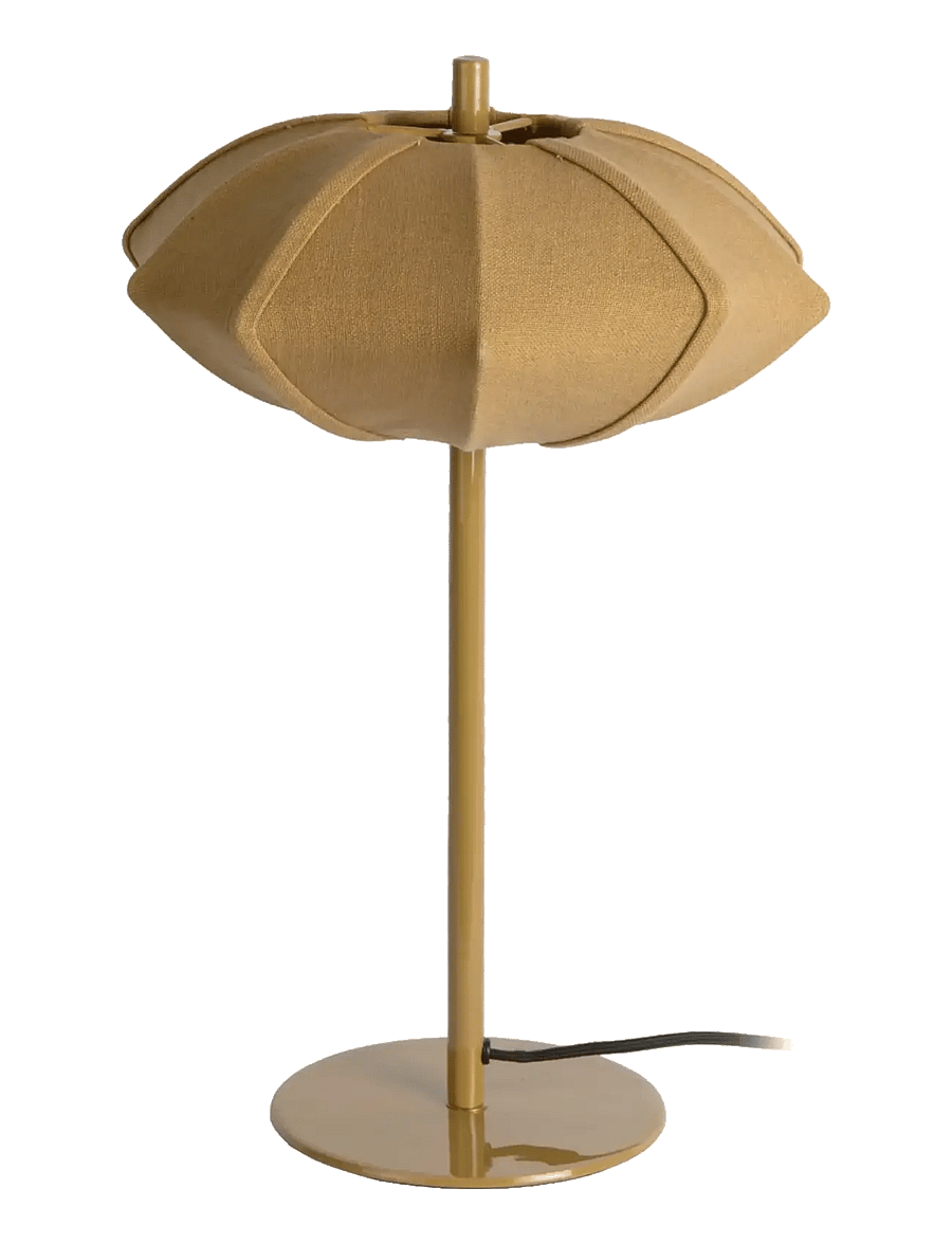 Leitmotiv - Table lamp Paris Disc - schreibtisch- & tischlampen - dark khaki - 1