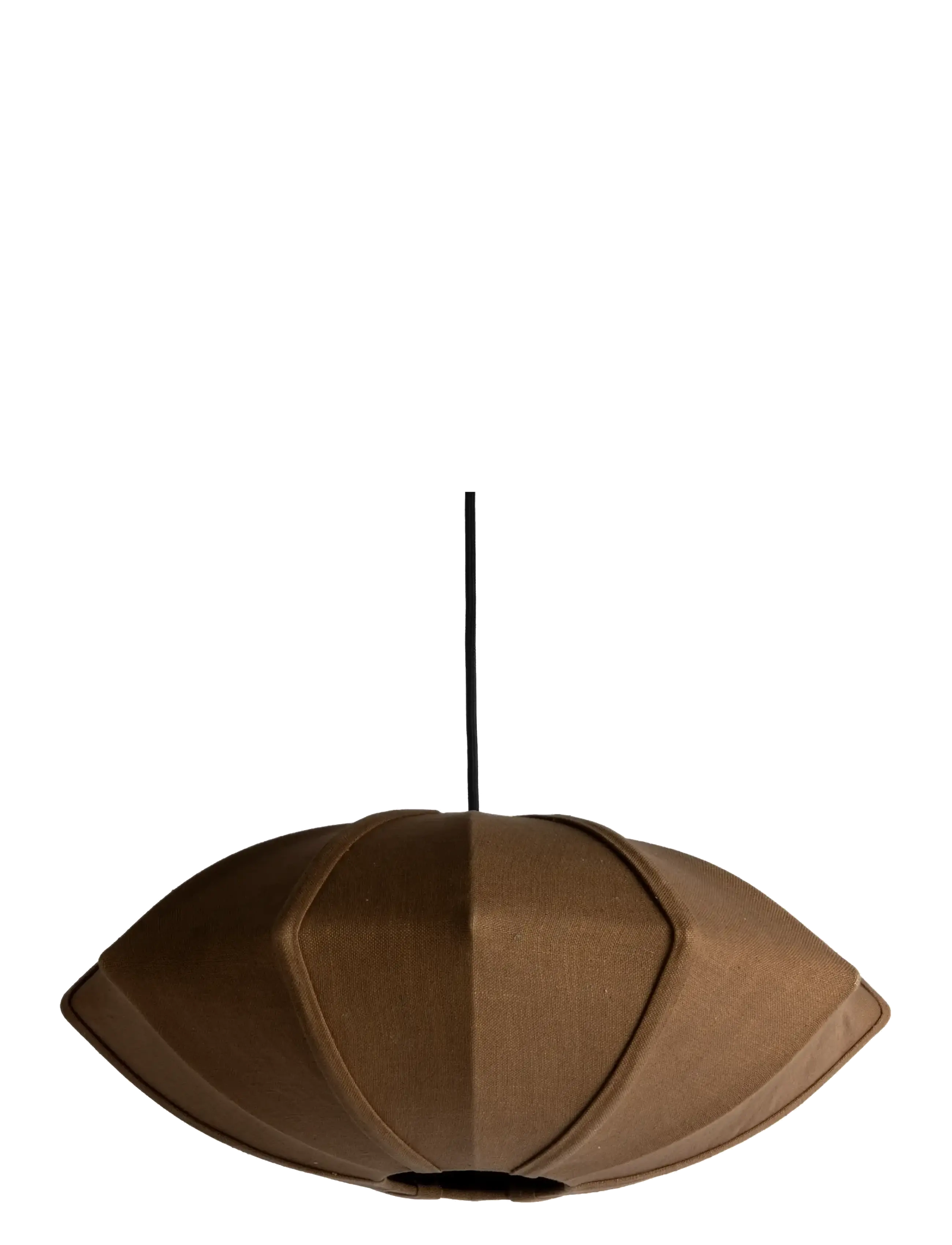 Leitmotiv - Pendant lamp Paris Disc - pendellampen - brown - 1