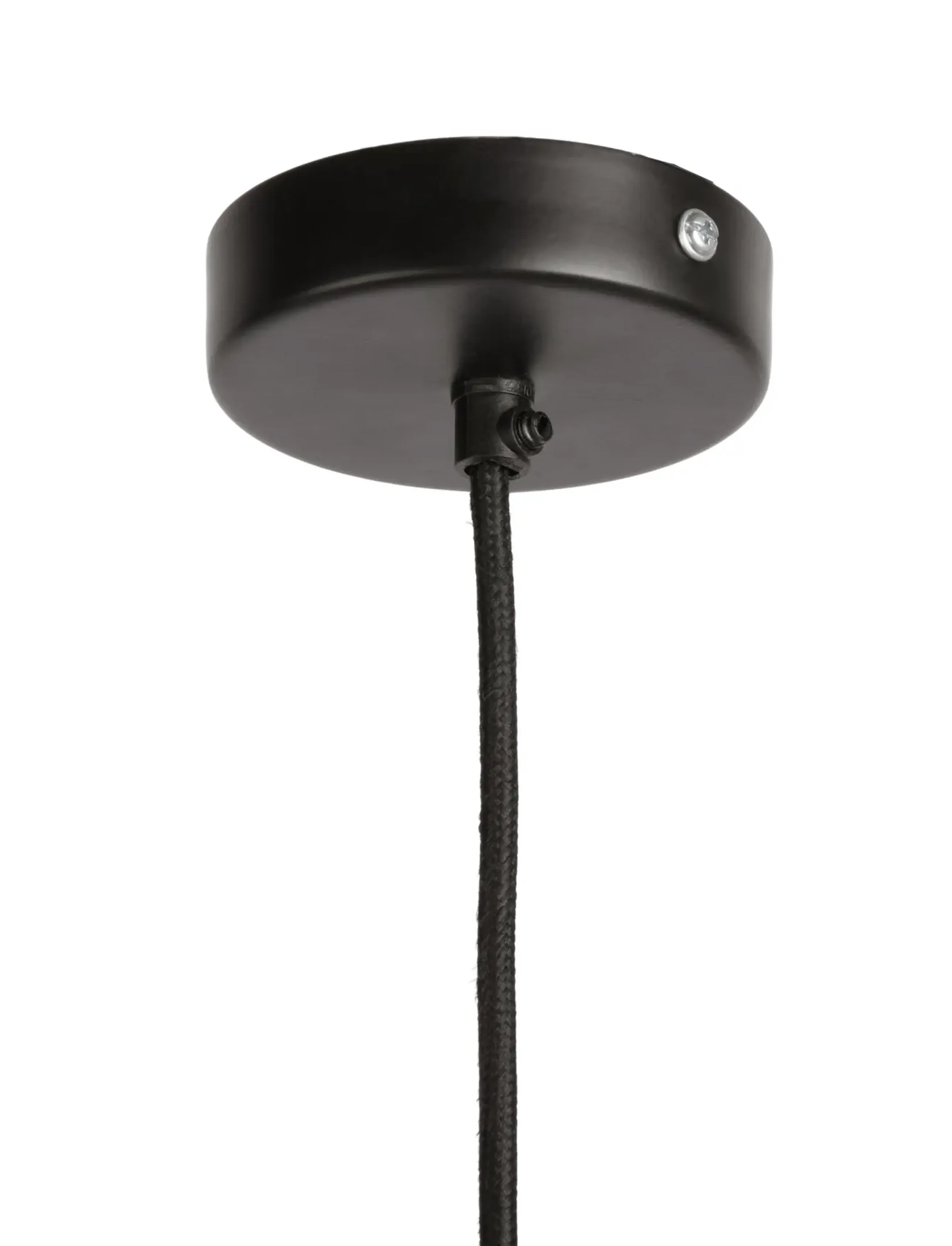 Leitmotiv - Pendant lamp Paris Disc - pendellampen - brown - 3
