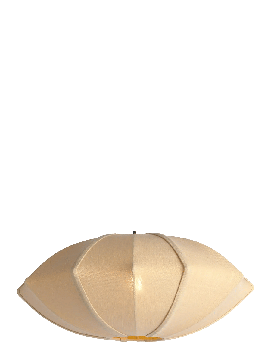 Leitmotiv - Pendant lamp Paris Disc - pendellampen - cream - 0