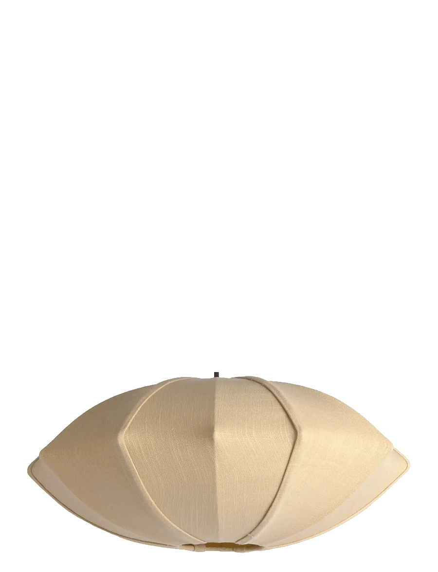 Leitmotiv - Pendant lamp Paris Disc - pendellampen - cream - 1