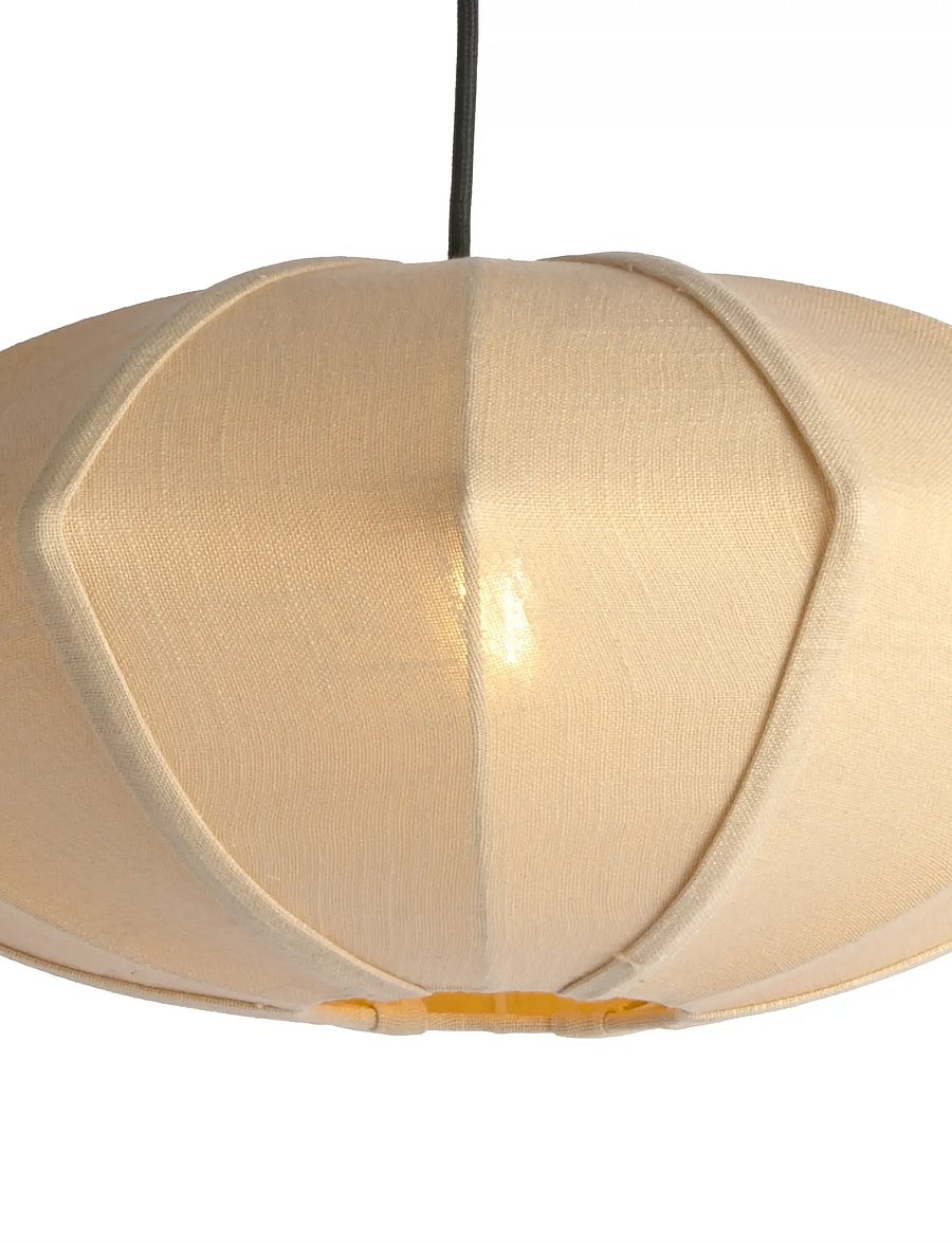 Leitmotiv - Pendant lamp Paris Disc - pendellampen - cream - 2