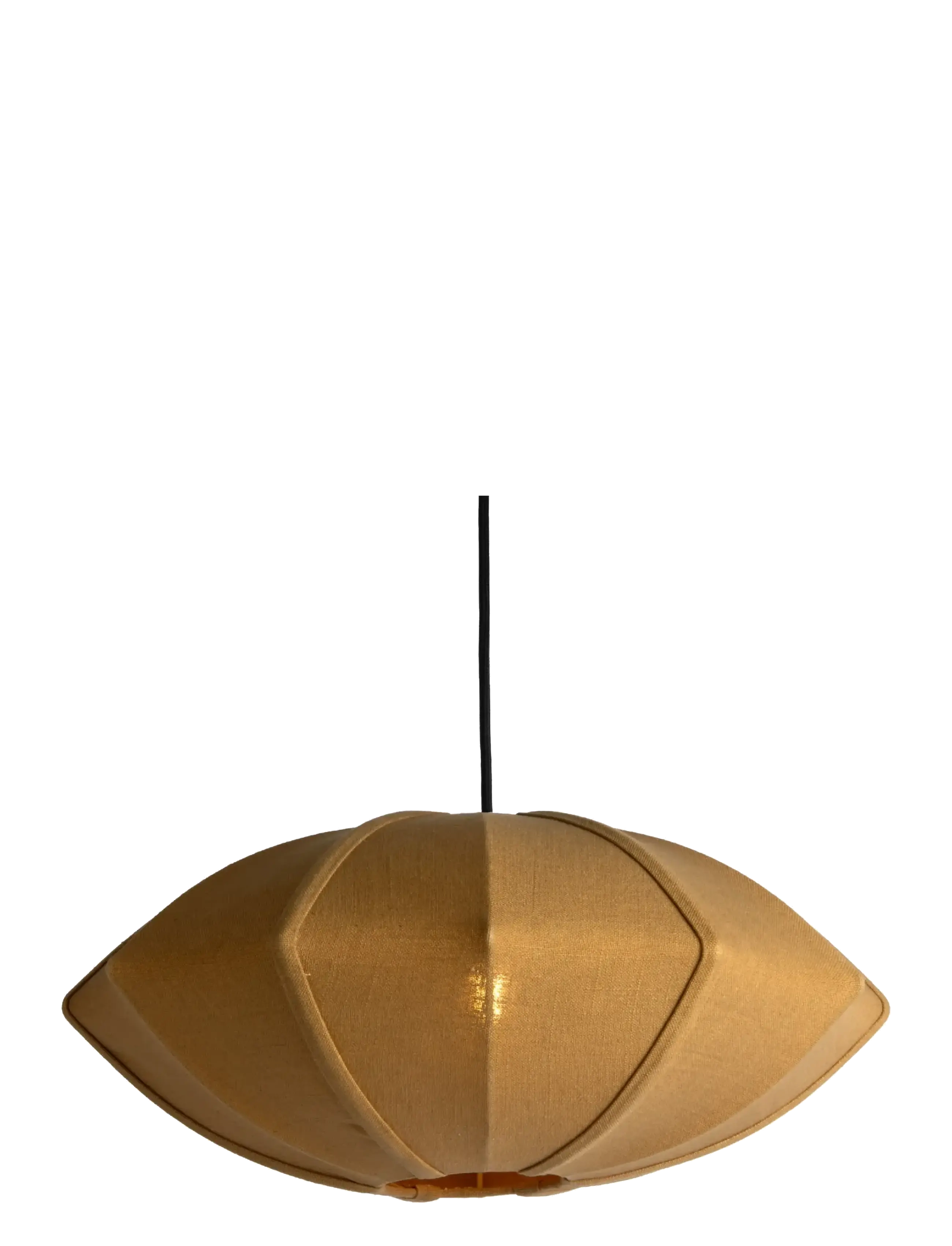 Leitmotiv Pendant lamp Paris Disc - Lambid - DARK KHAKI / beige