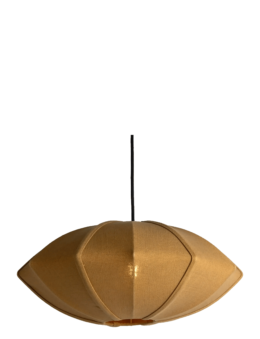 Leitmotiv - Pendant lamp Paris Disc - dark khaki - 0