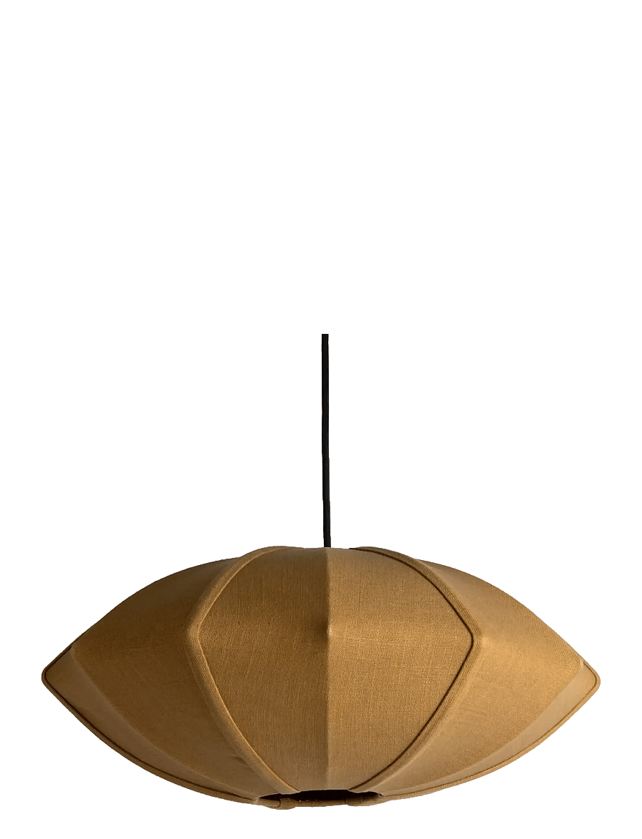Leitmotiv - Pendant lamp Paris Disc - dark khaki - 1