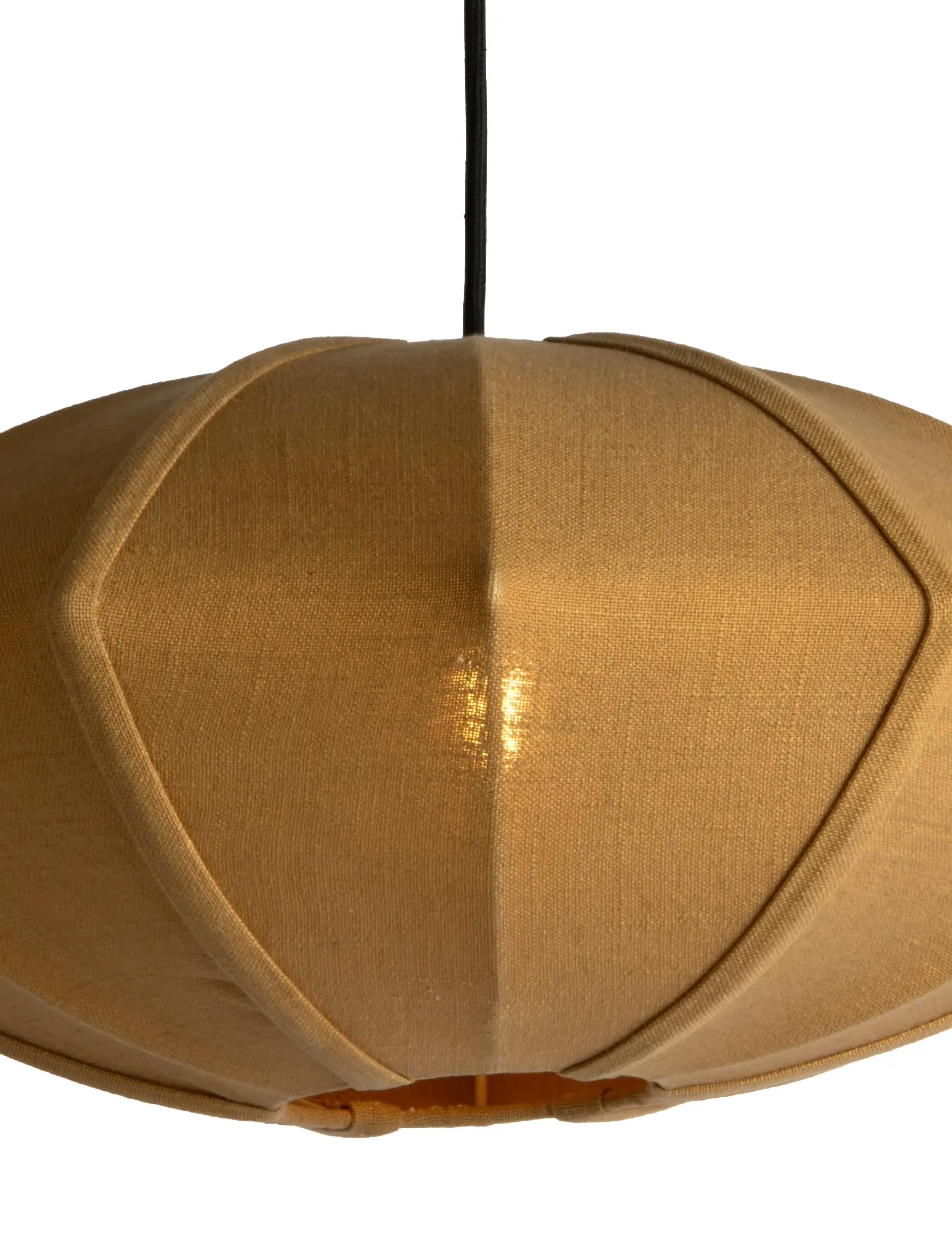 Leitmotiv - Pendant lamp Paris Disc - dark khaki - 2