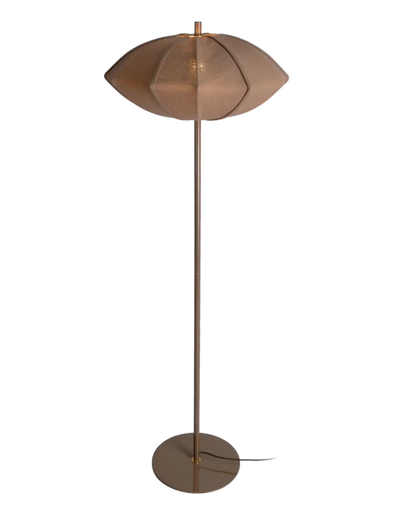 Leitmotiv Floor lamp Paris Disc - Leitmotiv - BROWN / brown