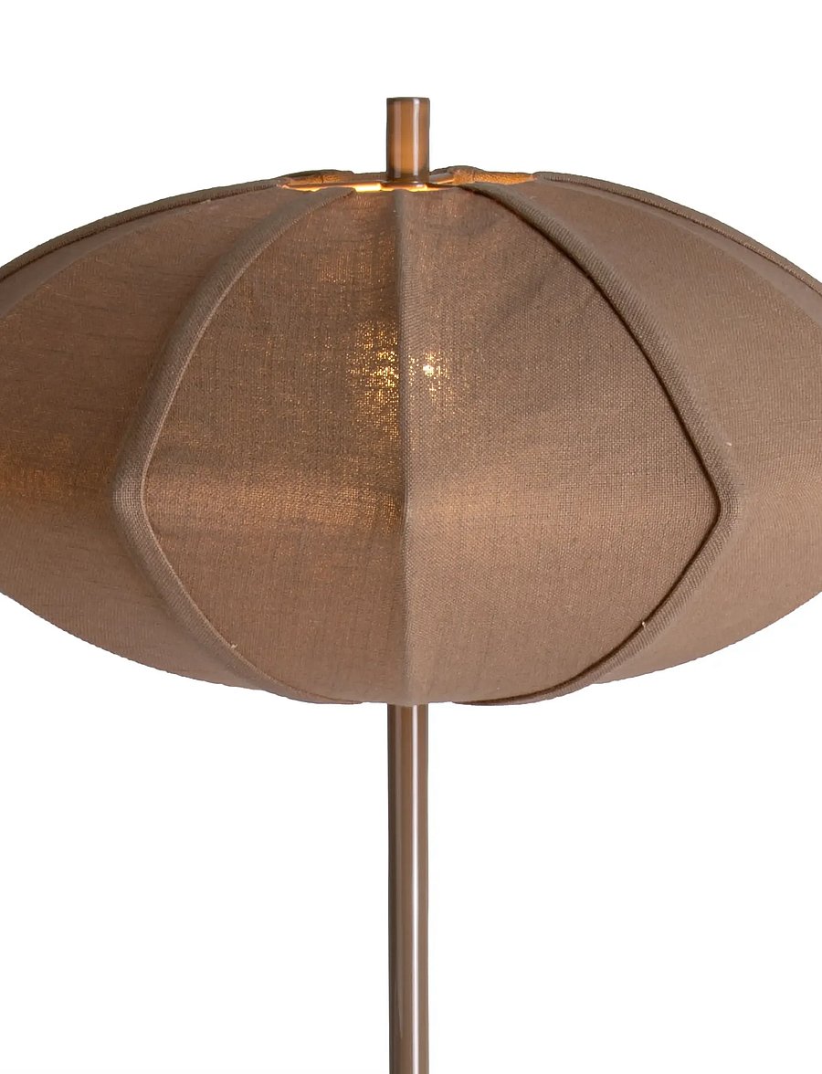 Leitmotiv - Floor lamp Paris Disc - põrandalambid - brown - 2